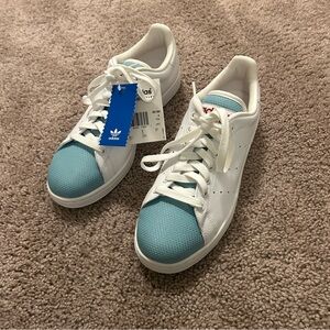 Adidas Originals Stan Smith White and Blue Size 8.5 VINTAGE 2007